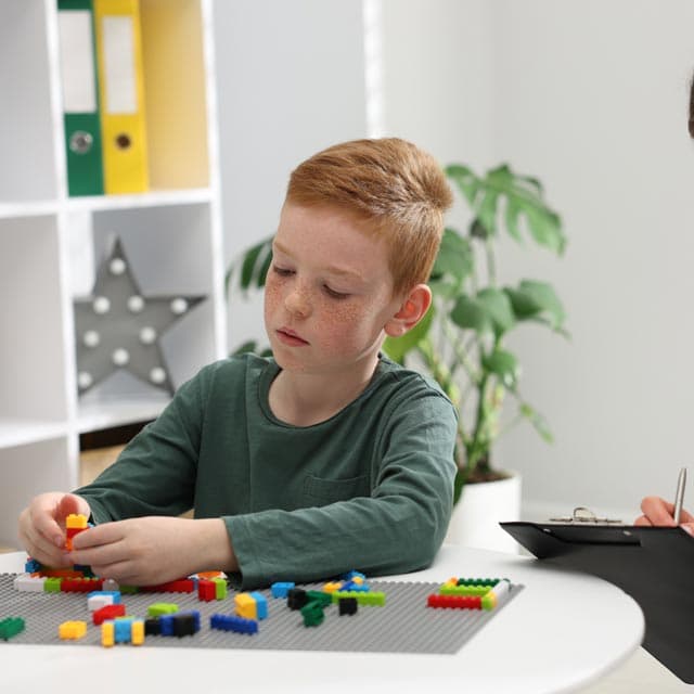 Servicios de psicología infantil