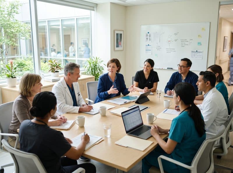 Coordinación de la psiquiatra con el equipo multidisciplinar en Ferrol