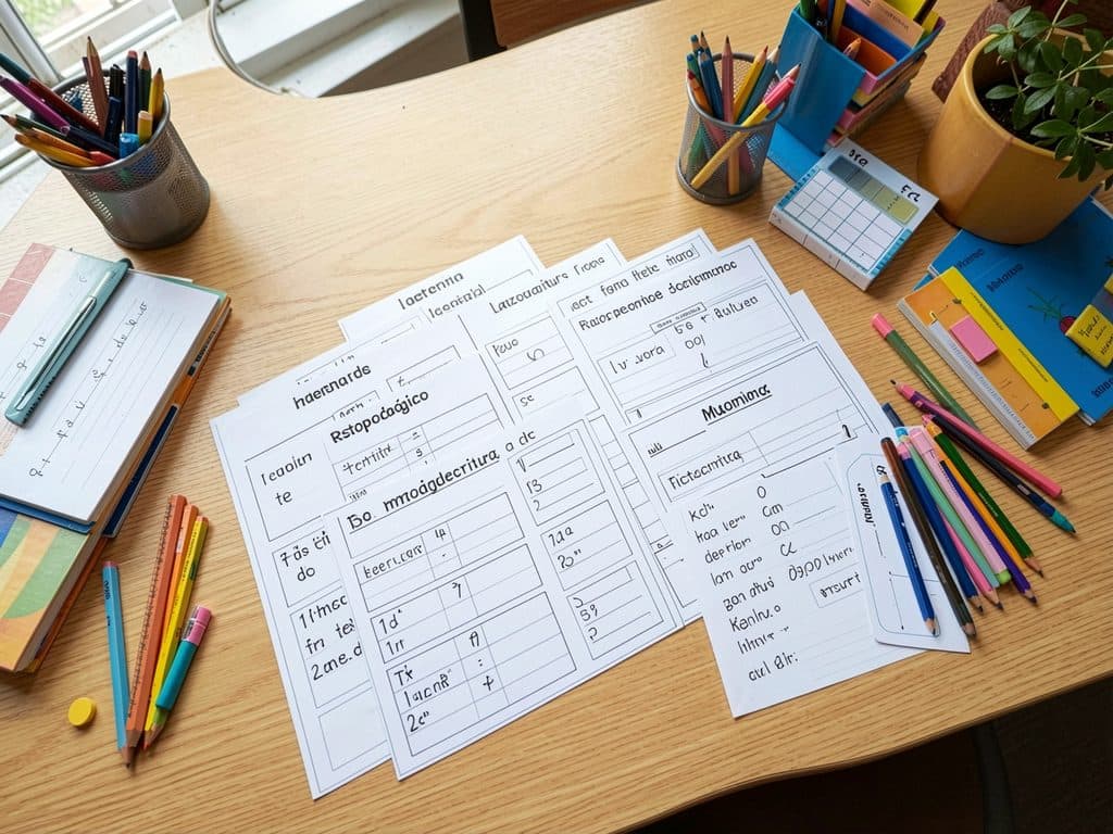 Psicopedagoga en Ferrol valorando posibles problemas de aprendizaje en una sesión