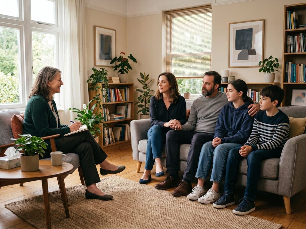 Terapia de familia para padres e hijos en Ferrol