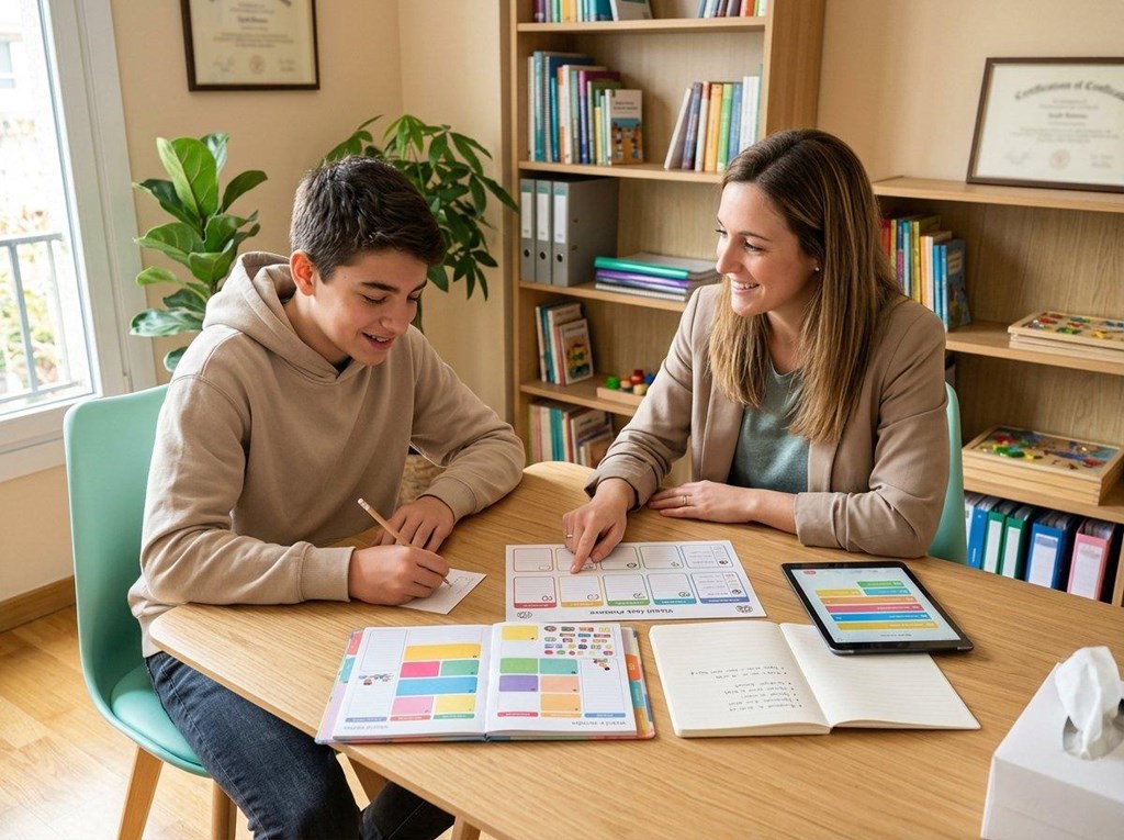 Foto 1 Mejora la organización y el estudio: intervención psicopedagógica en TDAH para estudiantes en Narón