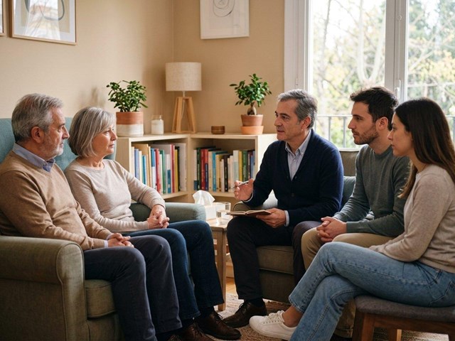 Reconstruye la convivencia con terapia familiar para adultos en Ares